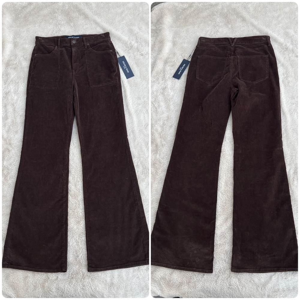 Veronica Beard Chocolate Brown Boot Cut Pants - Picture 4 of 9